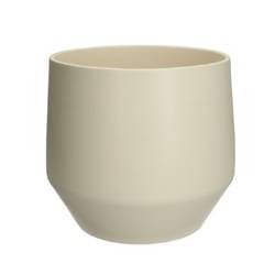 Keramik Übertopf Charly creme D20cm H18cm 