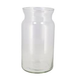 Glas Milchkanne 15x15x30cm