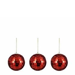 Spiegelkugeln rot D08cm x3
