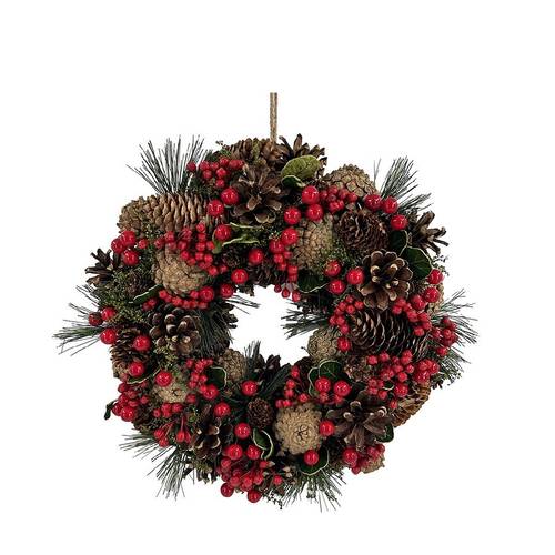 Kranz Berry rot D30cm