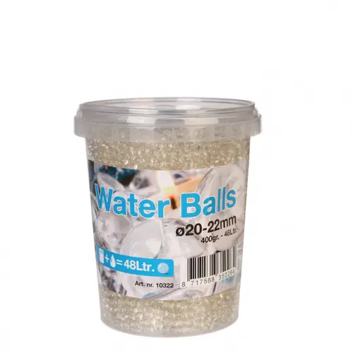 Gel Perlen 20-22mm transparant 400gr