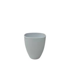 Keramik Orchidee Übertopf Fris weiss D13.5cm H15.5cm