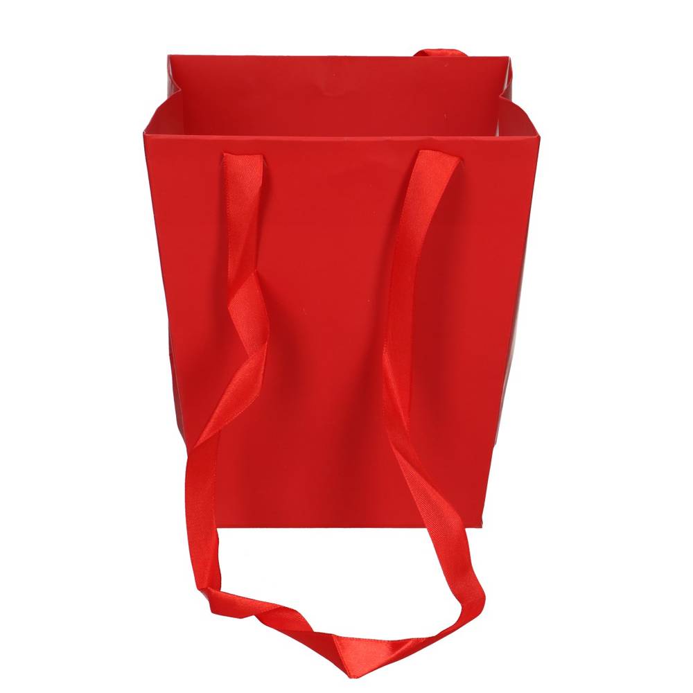 Tasche Elegant rot 12/16x18cm