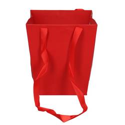 Tasche Elegant rot 12/16x18cm