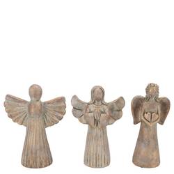Beton Engel Wings mix gold 11x08x20cm