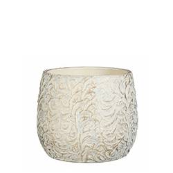 Keramik Topf Arthur creme D25.5cm H20cm