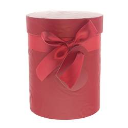 Hatbox Serenade rot D13cm H17cm