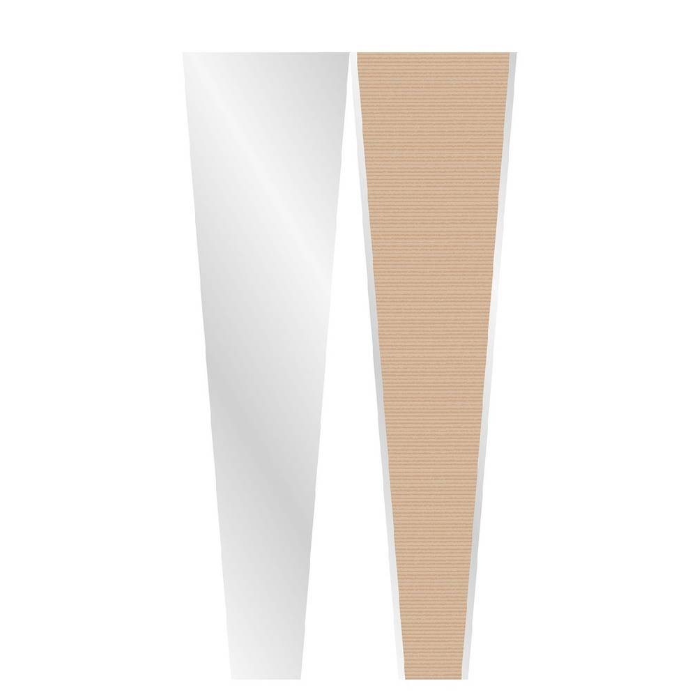 Tüte 1Rose hell braun 50x12x05cm x50