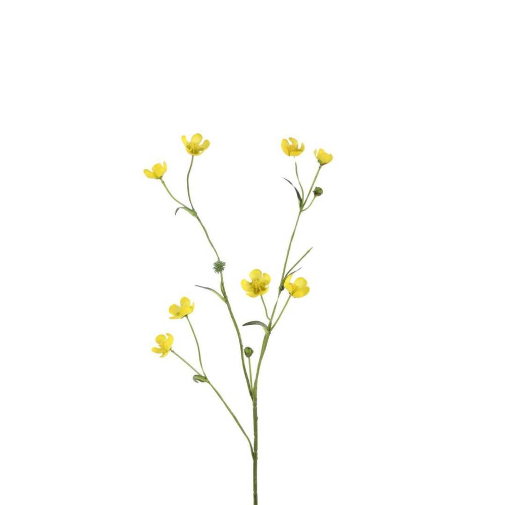 Seiden Buttercup gelb L70cm