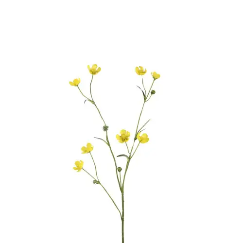 Seiden Buttercup gelb L70cm