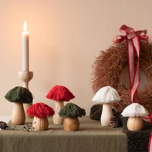 Pilz Cotton weiss D03cm H11cm