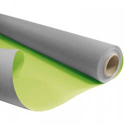 Papier Rolle 80cm Duo grau/grün 60gr 40m