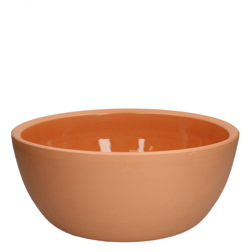 Keramik Schale Flora terra D27.5cm H11.5cm