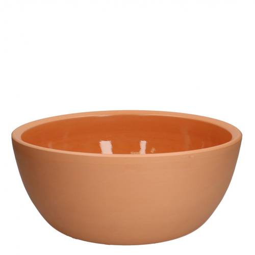 Keramik Schale Flora terra D27.5cm H11.5cm
