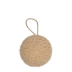 Hänger Weihnachtskugel Teddy creme D10cm