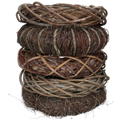 Kranz Stack braun Sorti D30cm