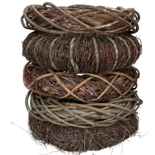 Kranz Stack braun Sorti D30cm