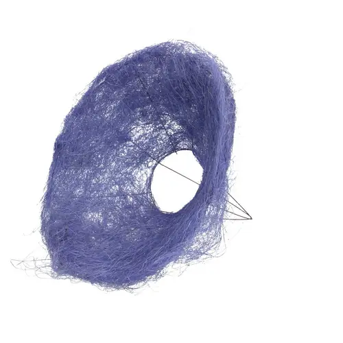 Strausshalter Sisal lila D30cm