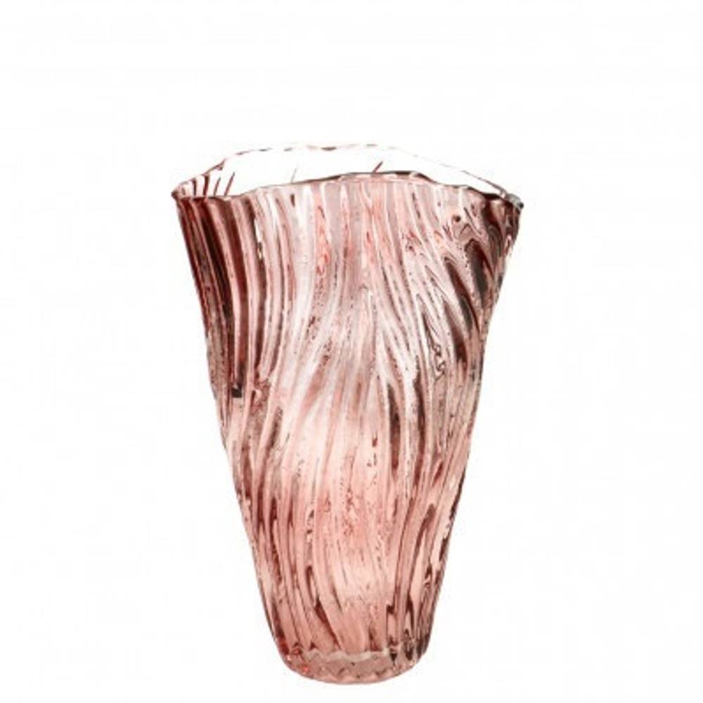 Glas Vase Savoy hell rosa D09.5 H25cm 
