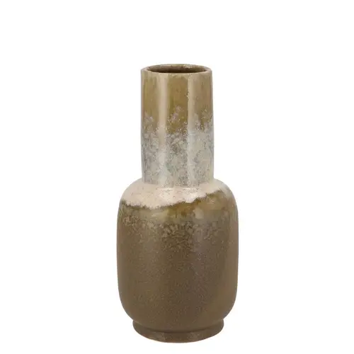 Keramik Vase Dion braun 13x12x25cm