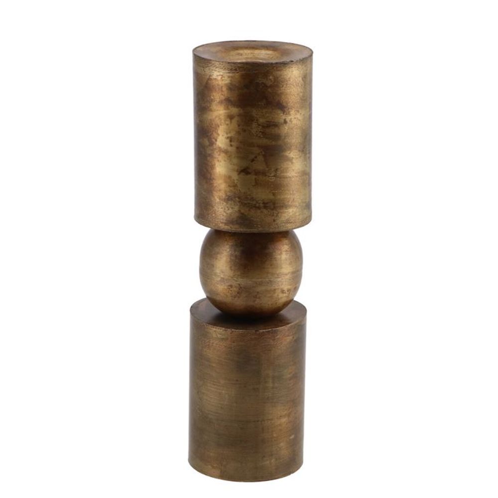 Kerzenständer Dobra Metal gold 6x6x23cm