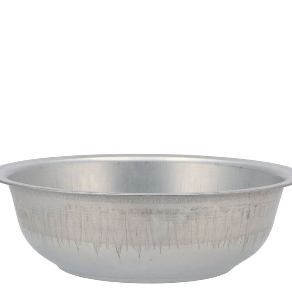 Zinkschale Natürlich D28cm H09cm