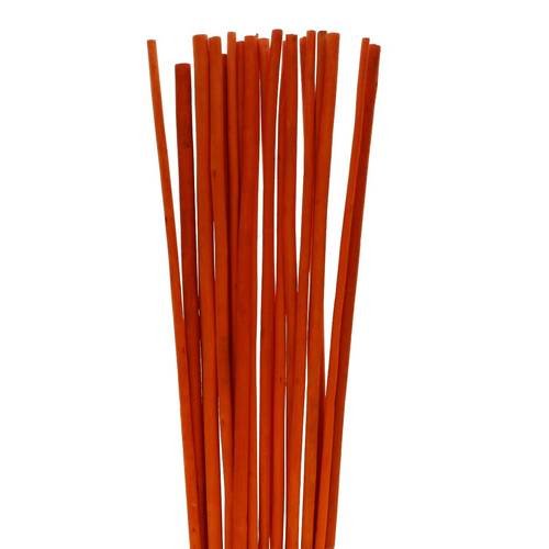 Bambus Stab dunkel orange L100cm x20 