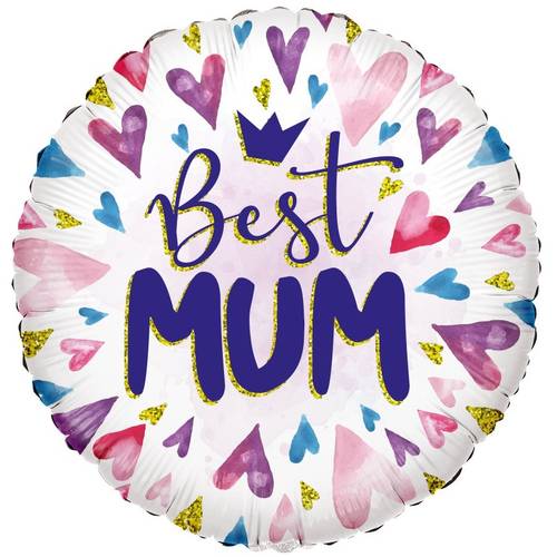 Ballon Eco Best Mum Rund mix D45cm