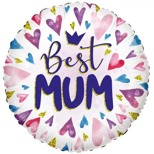 Ballon Eco Best Mum Rund mix D45cm