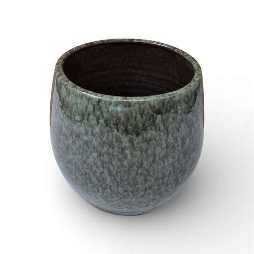 Keramik Übertopf Dana grün D19cm H17cm