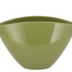Keramik Orchidee Schale Amazone grün 28x17cm