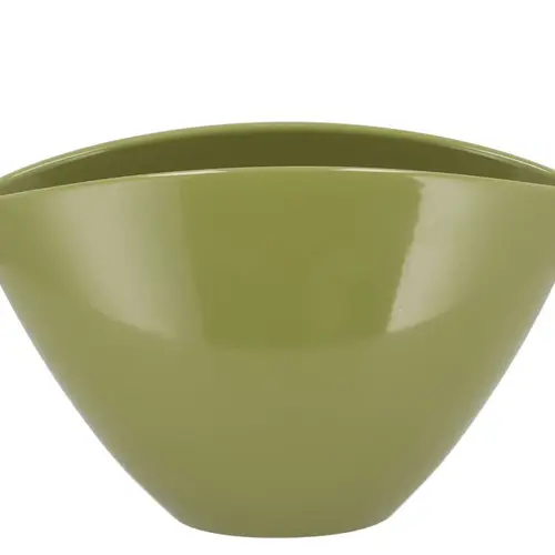 Keramik Orchidee Schale Amazone grün 28x17cm