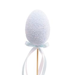 Ei auf Stab Candy hell blau d7cm l50cm