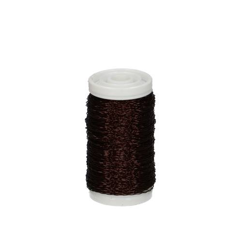 Bouillon Effektdraht braun 0.3mm 100g