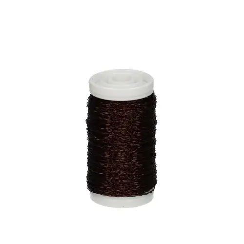 Bouillon Effektdraht braun 0.3mm 100g