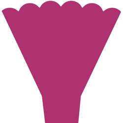 Tüte Majesty fuchsia 54x44x12cm x50