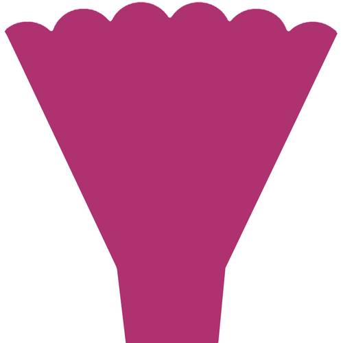 Tüte Majesty fuchsia 54x44x12cm x50