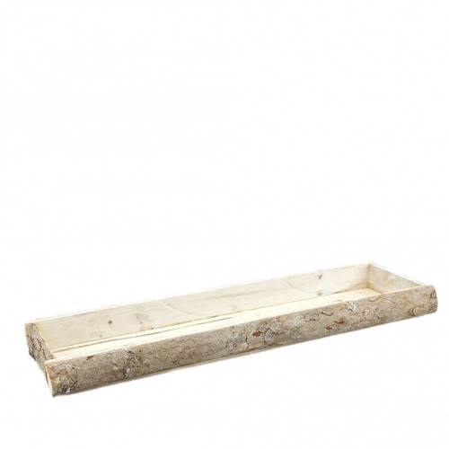 Birke Schale natur 50x15x4cm