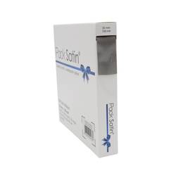 Band Satin silber 25mm 100m