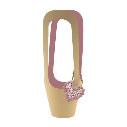 Tasche Love Rocks rosa 13x38cm
