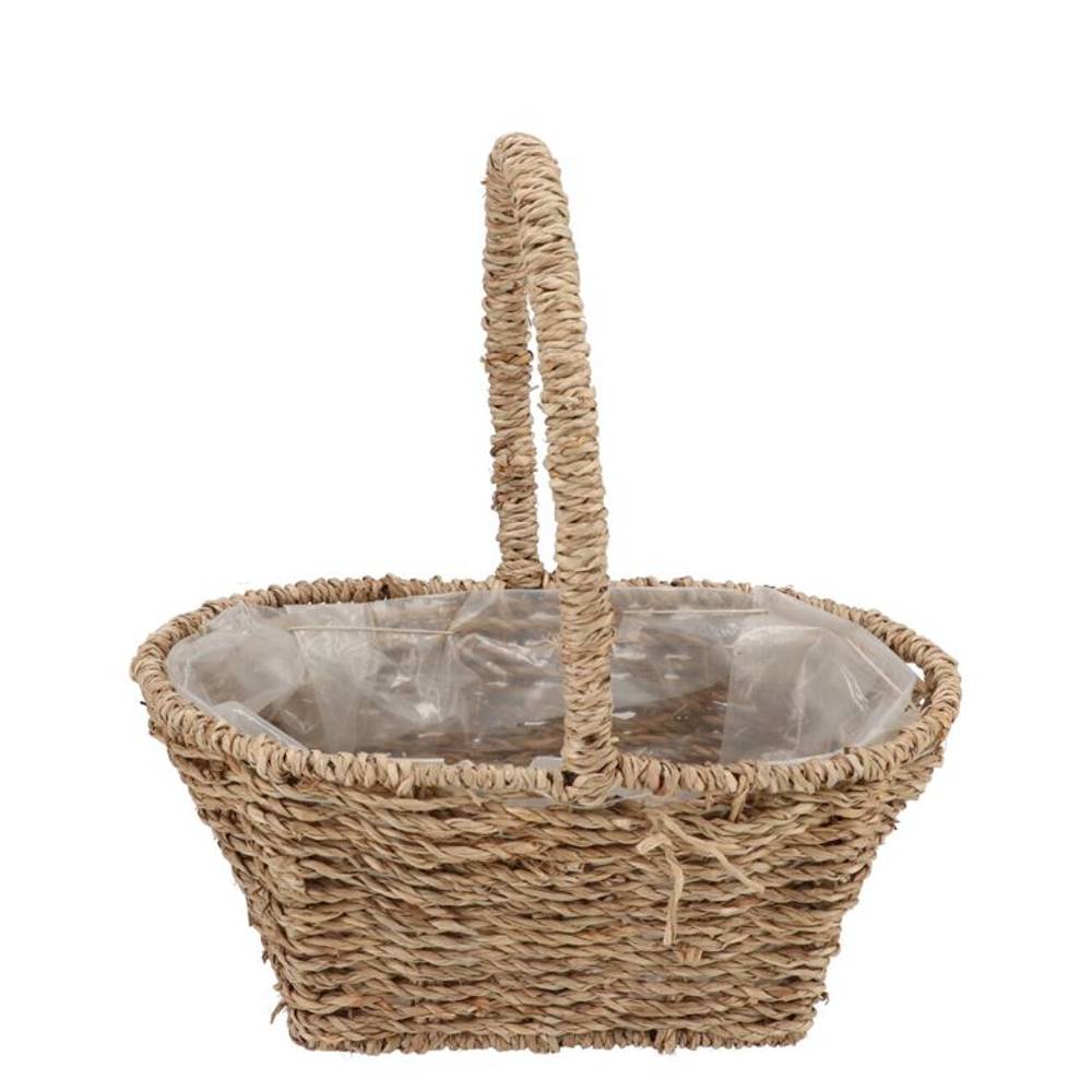  Korb +Henkel Seagrass 25×16×25cm