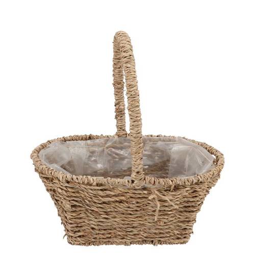  Korb +Henkel Seagrass 25×16×25cm