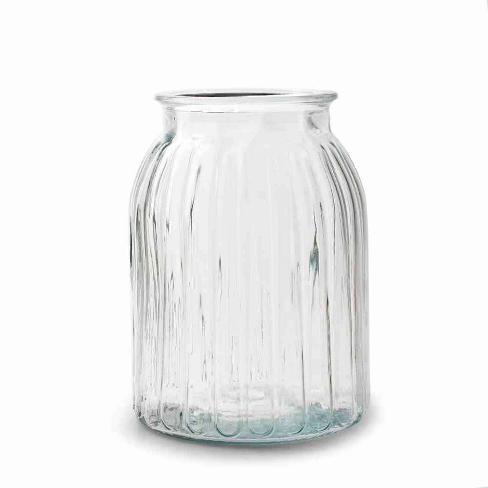 Glas Vase Kely D15cm H20cm