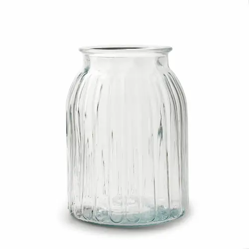 Glas Vase Kely D15cm H20cm