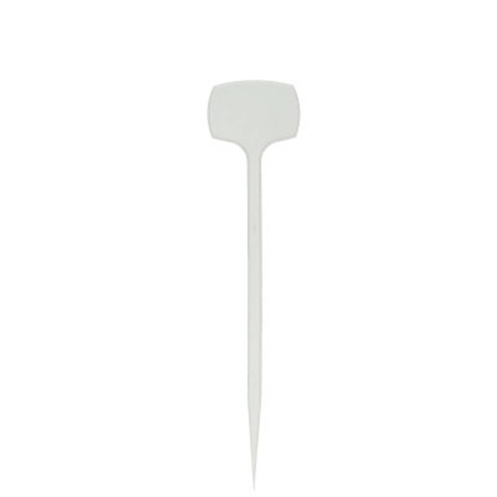 Stecketiketten weiss recht 12cm