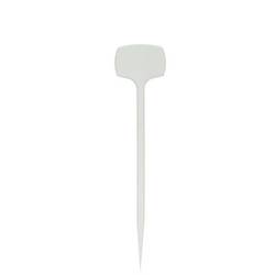 Stecketiketten weiss recht 12cm