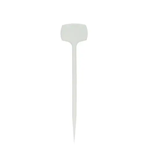 Stecketiketten weiss recht 12cm