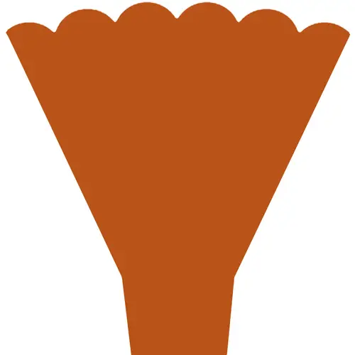 Tüte Majesty orange 54x44x12cm x50 