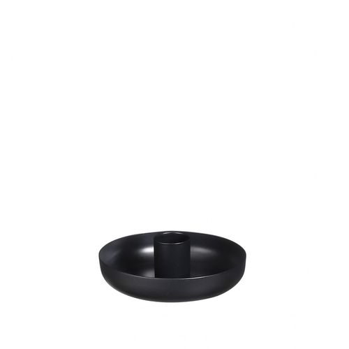 Kerzenständer Coast schwarz D09cm H02cm