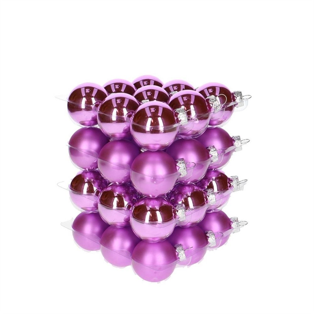Kugel lila mix D04cm x36